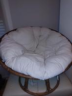 Rotan ligstoel zeer sterk, Huis en Inrichting, Fauteuils, Ophalen, Gebruikt