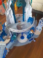 Frozen kasteel met barbiepop, Kinderen en Baby's, Ophalen of Verzenden, Zo goed als nieuw