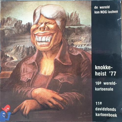 De wereld kan nog lachen - Knokke Heist 77 - 16de wereldkart, Boeken, Humor, Gelezen, Cartoons, Ophalen of Verzenden