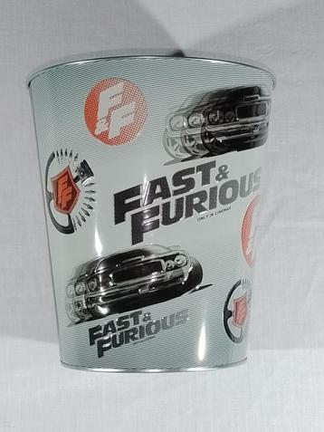 Fast & Furious - Promotie-Popcornemmer - Kinepolis - Zinc Gr beschikbaar voor biedingen