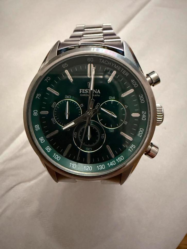 Festina F16820 - volledig & garantie, Handtassen en Accessoires, Horloges | Heren, Zo goed als nieuw, Ophalen