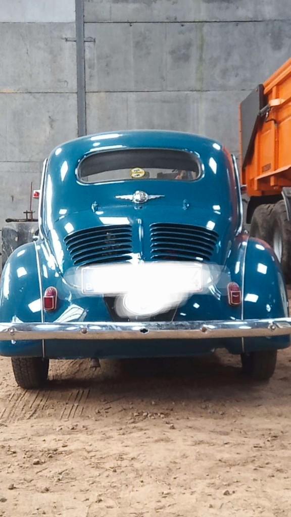 Renault 4cv, Autos, Oldtimers & Ancêtres, Particulier, Renault, Essence, Autre carrosserie, 5 portes, Boîte manuelle, Bleu, Bleu