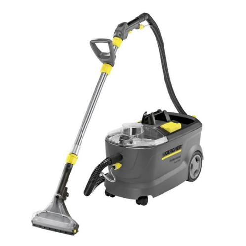 Karcher tapijt- & zetelreiniger TE HUUR, Bricolage & Construction, Matériel de nettoyage, Comme neuf, Aspirateur d'eau, Enlèvement