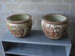 Pots de fleurs et pots de fleurs Satsuma, Antiquités & Art, Antiquités | Céramique & Poterie, Enlèvement