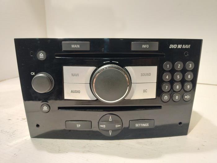 Radio CD Speler van een Opel Zafira B, Auto-onderdelen, Elektronica en Kabels, Opel, Gebruikt, 3 maanden garantie, Ophalen of Verzenden