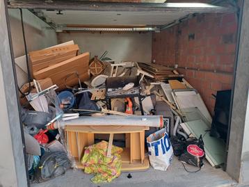 Inboedel Opruiming-Huis Leegmaken: ZOLDER-KELDER-GARAGE-TUIN beschikbaar voor biedingen