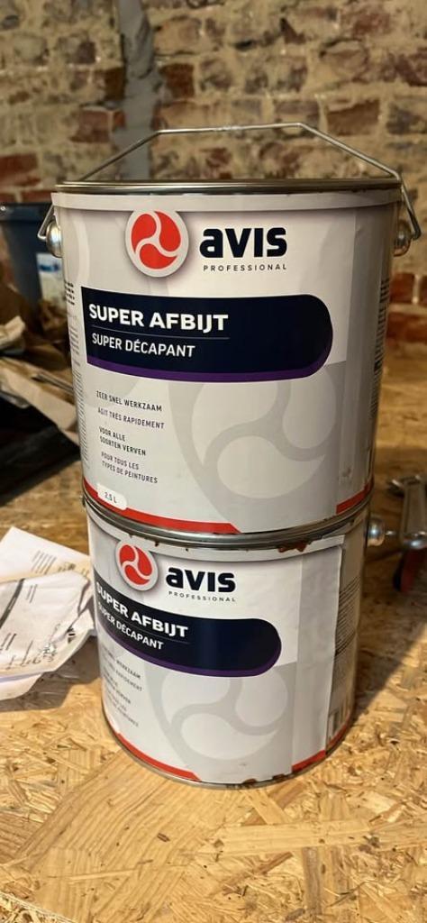 Avis super afbijt - 2,5L - 2 stuks, Doe-het-zelf en Bouw, Verf, Beits en Lak, Nieuw, Beits, Minder dan 5 liter, Ophalen