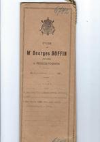 Ancien document notarié 1931, Ophalen of Verzenden, Gebruikt