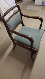 Stoel Engelse stijl  Machonie hout, Huis en Inrichting, Ophalen, Hout, Eén