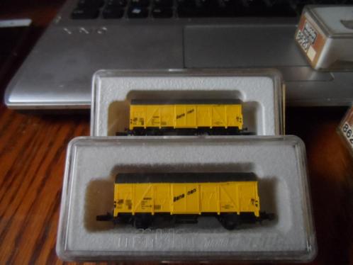 MARKLIN Z 8606  2 x wagons frigorifiques bananes (OVP)..., Hobby & Loisirs créatifs, Trains miniatures | HO, Utilisé, Wagon, Märklin