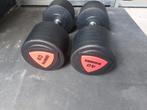 Dumbells set 40kg Hammer fitness, Sport en Fitness, Ophalen, Zo goed als nieuw, Benen, Dumbbell