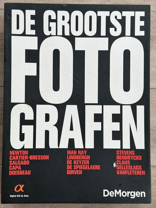 DE GROOTSTE FOTOGRAFEN - De Morgen, Boeken, Kunst en Cultuur | Beeldend, Ophalen