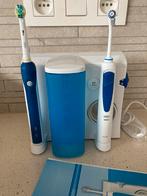 Oral B Braun elektrische tandenborstel & monddouche Oxyjet, Tandenborstel, Gebruikt, Ophalen of Verzenden
