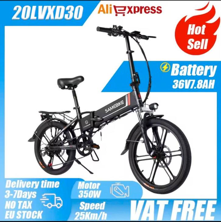 Samebike 2, Fietsen en Brommers, Elektrische fietsen, Zo goed als nieuw, Ophalen of Verzenden