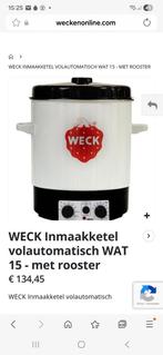 Weck inmaakketel en groot aantal Weck-potten met accessoires, Maison & Meubles, Cuisine | Ustensiles de cuisine, Enlèvement, Comme neuf