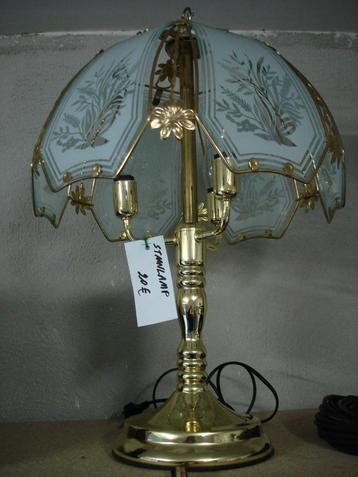 Tafellamp met aanraaksensor : zwak, middel, vol licht of uit beschikbaar voor biedingen