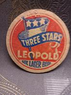 Sous Bière Léopold Trois Étoiles, Autres types, Utilisé, Enlèvement ou Envoi