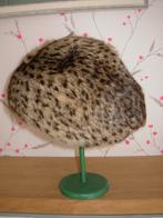 TOQUE EN VERITABLE FOURRURE-FACON LEOPARD, Enlèvement ou Envoi, Neuf, Chapeau