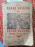 Livre collection 1930 « la bonne cuisine de tante Agathe », Livres, Livres de cuisine, Utilisé