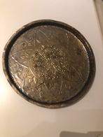 Plateau cuivre antique 1100 francs, Rond, Enlèvement, Utilisé