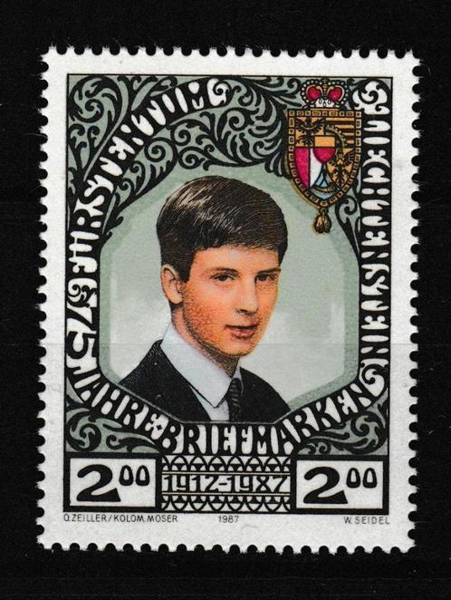 Liechtenstein 1987 75 jaar postzegels - Prins Alois **, Postzegels en Munten, Postzegels | Europa | Overig, Postfris, Overige landen