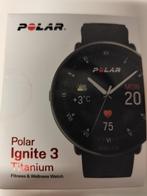 Polar Ignite 3 Titanium, Handtassen en Accessoires, Sporthorloges, Ophalen, Zwart, Zo goed als nieuw, Waterdicht
