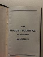 Agenda THE NUGGET POLISH Co. of BELGIUM 1948 cire cirage, Envoi, Utilisé, Autres types