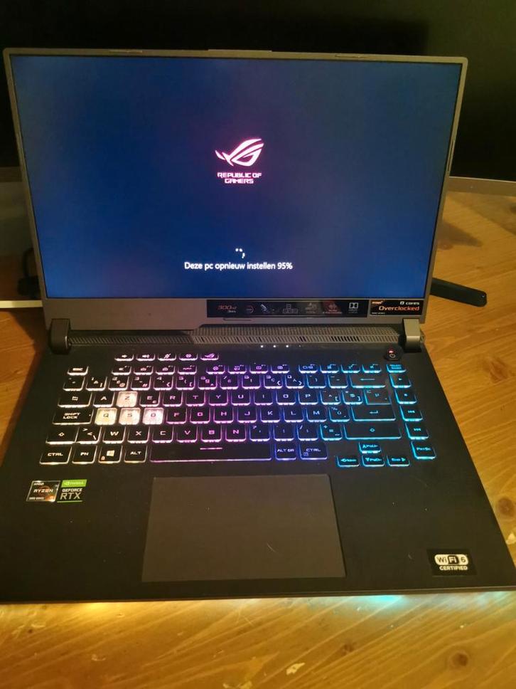 ASUS ROG Strix G15, Informatique & Logiciels, Ordinateurs portables Windows, Utilisé, 15 pouces, SSD, 3 à 4 Ghz, 16 GB, Gaming
