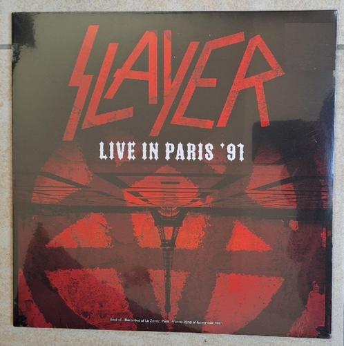 Slayer 33T live in Paris 1991, Cd's en Dvd's, Vinyl | Hardrock en Metal, Verzenden