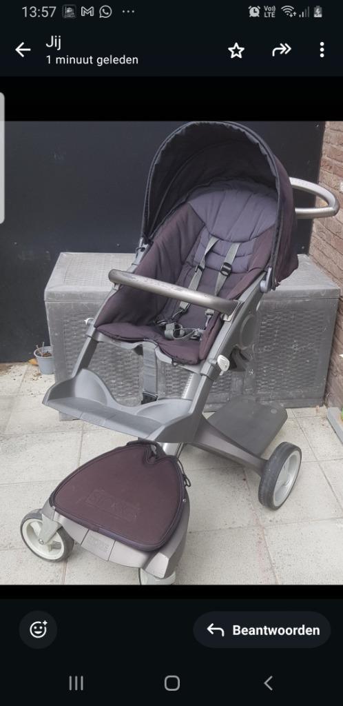 Kinderwagen+ isofix, Kinderen en Baby's, Kinderspulletjes, Zo goed als nieuw, Ophalen