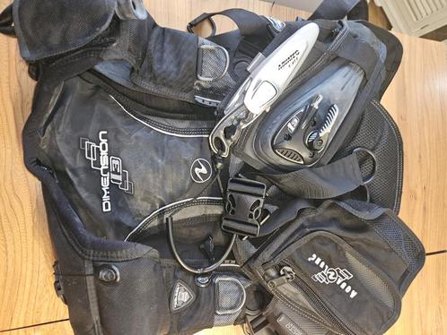 Aqualung BCD Dimension i3 XL, Watersport en Boten, Duiken, Zo goed als nieuw, Duikpak, Ophalen of Verzenden