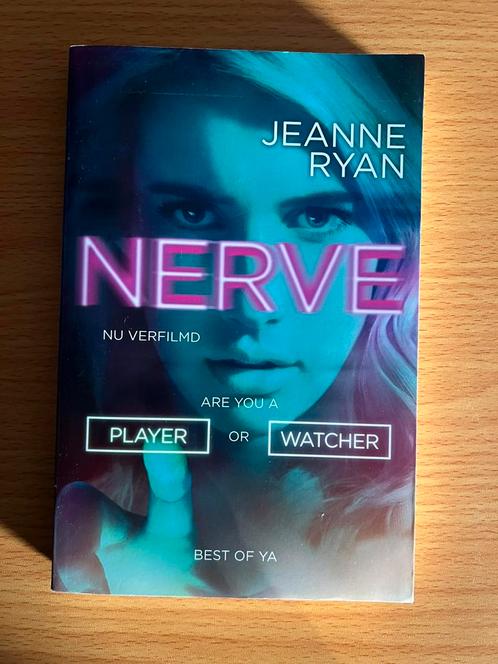 Boek - Nerve - Jeanne Ryan, Livres, Fantastique, Enlèvement ou Envoi