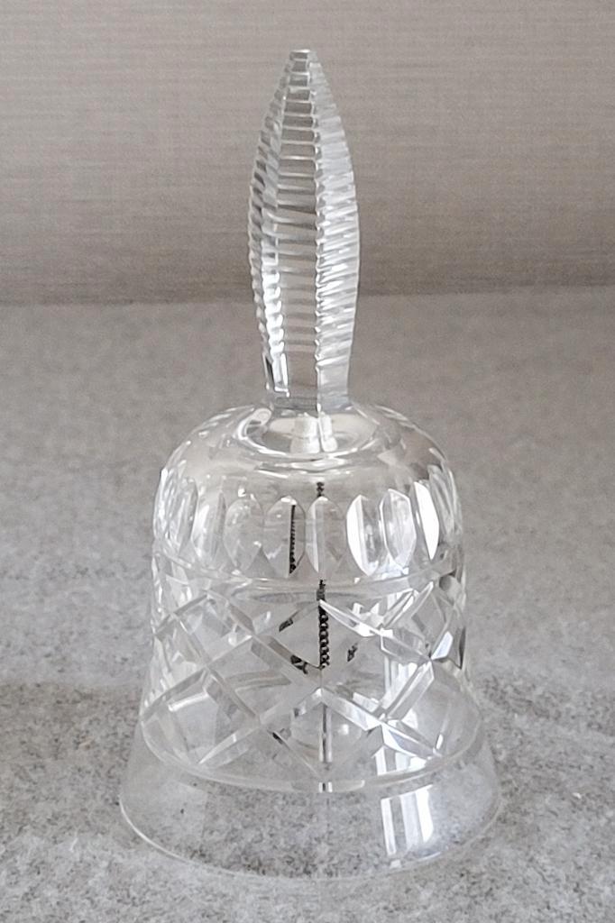 Vintage kristallen tafelbel, Antiek en Kunst, Antiek | Glaswerk en Kristal, Ophalen of Verzenden