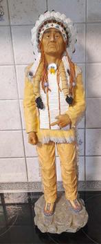 Beeld Indiaan, Ophalen of Verzenden, Zo goed als nieuw, Mens