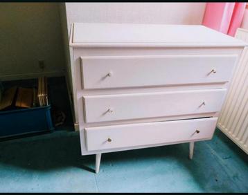 Vintage commode a tiroirs, Enlèvement, Comme neuf, Commode