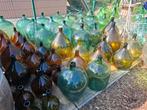 Decoratie huis- terras & tuin met Dame jeanne bottelflessen, Ophalen