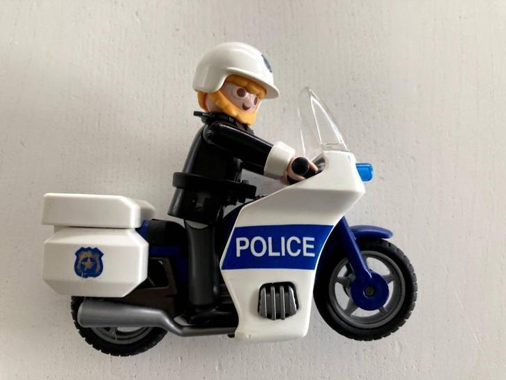 Playmobil Vintage politiemotor, Kinderen en Baby's, Speelgoed | Playmobil, Gebruikt, Los Playmobil, Ophalen