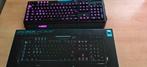 logitech 910 orion  spectrum, Computers en Software, Toetsenborden, Azerty, Ophalen of Verzenden, Zo goed als nieuw, Bedraad