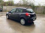 Renault Clio 1.2 benzine 2010 full optie met gps*5 deurs*, Auto's, Stof, Zwart, 4 cilinders, Zwart