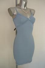 Lichtblauw strak nauwsluitend kleed jurk jurkje '' XS, Kleding | Dames, Jurken, Verzenden, Zo goed als nieuw, Maat 34 (XS) of kleiner