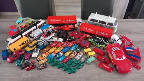 Speelgoed auto's allerlei +/- 65 stuks (1lot), Kinderen en Baby's, Speelgoed |Speelgoedvoertuigen, Gebruikt, Ophalen