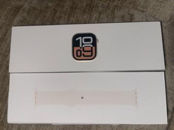**NIEUW** Apple Watch 10 – 42mm rosé goud – ongeopend  beschikbaar voor biedingen
