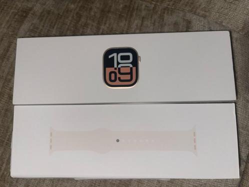 **NIEUW** Apple Watch 10 – 42mm rosé goud – ongeopend, Handtassen en Accessoires, Smartwatches, Nieuw, iOS, Afstand, Calorieverbanding