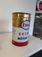 Esso Extra groot motor olie blik 4 L, Ophalen of Verzenden, Gebruikt, Verpakking