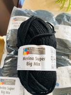 Schachenmayr Breiwol merino zwart, Hobby en Vrije tijd, Breien en Haken, Ophalen of Verzenden, Breien