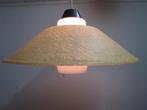 Philips Mid Century 50's opaline hanglamp fiberglass, Huis en Inrichting, Lampen | Hanglampen, Ophalen, Gebruikt, 50 tot 75 cm