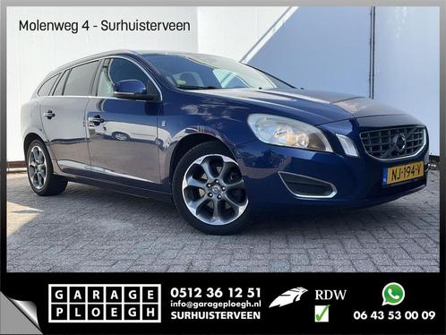 Volvo V60 1.6 DRIVe R-Design OCEAN Trekhaak Nav/Cruise Pdc V, Auto's, Volvo, Bedrijf, V60, ABS, Airbags, Alarm, Bluetooth, Boordcomputer