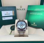 Rolex Daytona Platine 116506, Enlèvement ou Envoi, État, Comme neuf, Bleu
