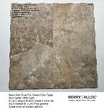 Pvc dream click New Castle 369M tegen inkoop prijs €17,95m2, Pvc vloer dream click pure leisteen model, Bruin, Verzenden, 75 m² of meer