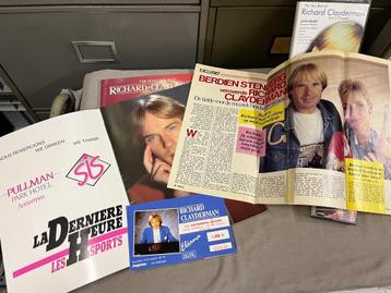 Richard Clayderman memorabilia jaren ‘80 beschikbaar voor biedingen